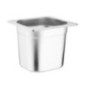 Ensemble inox 6 GN 1/6 avec couvercles Vogue (2 entretoises 325 x 25mm)