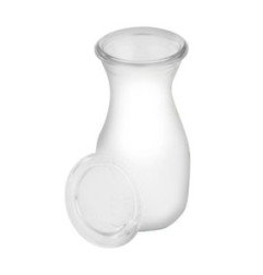 Bouteilles en verre avec couvercles weck APS (lot de 6)