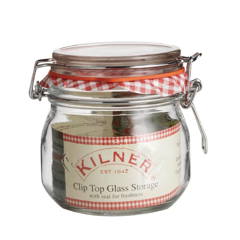 Bocal à conserves avec clip Kilner 0,5L