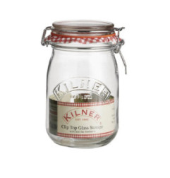 Bocal à conserves avec clip Kilner 1L