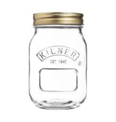 Bocal à conserves couvercle vis Kilner 500ml