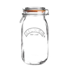 Bocal à conserves avec couvercle à  Kilner 1500ml