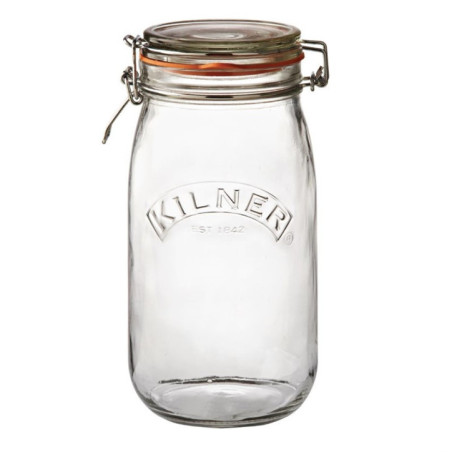 Bocal à conserves avec couvercle à  Kilner 1500ml