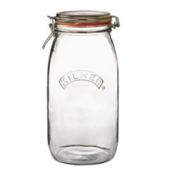 Bocal à conserves avec clip Kilner 3L