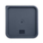 Couvercle carré bleu grand Hygiplas