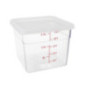 Couvercle carré blanc moyen Hygiplas