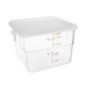 Couvercle carré blanc grand Hygiplas