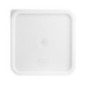 Couvercle carré blanc grand Hygiplas