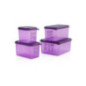 Bac hermétique violet antiallergénique GN1/4 Araven 4,3L