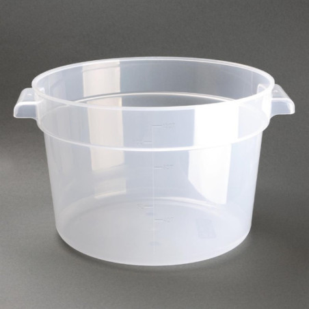 Conteneur alimentaire rond en polypropylène Vogue 10L