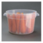 Conteneur alimentaire rond en polypropylène Vogue 10L