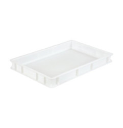 Boîte à pâte à pizza en polyéthylène Cambro 60x40x7cm