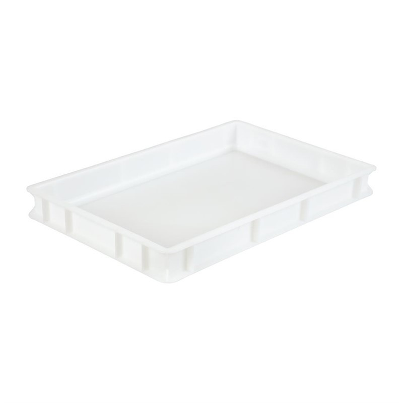 Boîte à pâte à pizza en polyéthylène Cambro 60x40x7cm