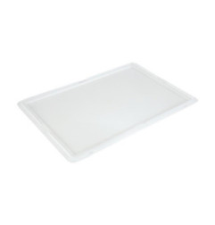 Couvercle pour boîte à pâte à pizza en polyéthylène Cambro 60x40x2cm