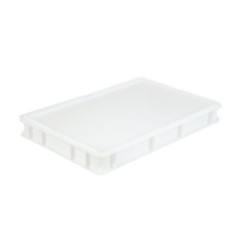 Couvercle pour boîte à pâte à pizza en polyéthylène Cambro 60x40x2cm