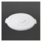 Couvercle pour conteneur rond blanc Vogue 38L