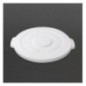 Couvercle pour conteneur rond blanc Vogue 76L