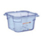 Boîte hermétique bleue en ABS sans BPA Araven GN1/6 100mm