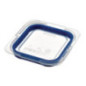 Couvercle bleu en ABS sans BPA Araven GN1/6