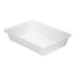 Bac alimentaire peu profond Araven transparent 485mm