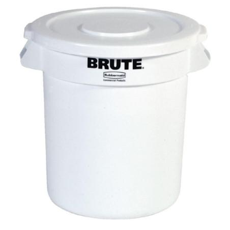 Collecteur Rubbermaid Brute blanc 37,9L