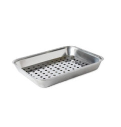 Bac à viande inox 410x310x55mm Gastro M