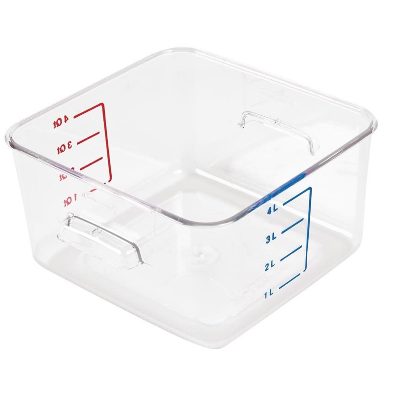 Boîte carrée de stockage 4L Rubbermaid