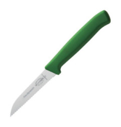 Couteau d'office denté Dick Pro-Dynamic HACCP vert 8cm