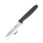 Couteau d'office lame droite Hygiplas noir 75mm