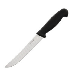 Couteau d'office alvéolé Hygiplas noir 125mm