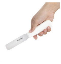 Couteau spatule droit Hygiplas blanc 100mm