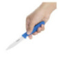 Couteau d'office Hygiplas bleu 7,5 cm