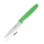 Couteau d office Hygiplas vert 7,5 cm