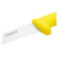 Couteau à trancher denté Hygiplas jaune 255mm