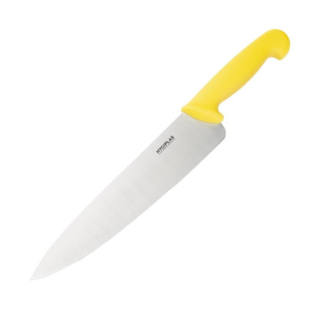 Couteau de cuisinier Hygiplas jaune 255mm