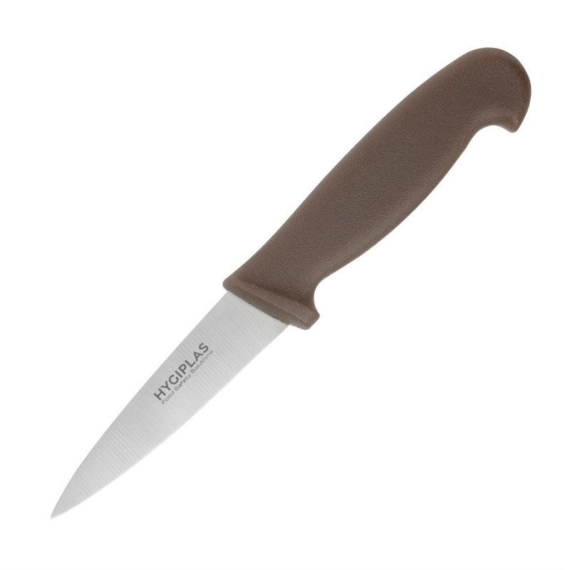 Couteau d office Hygiplas marron 90mm