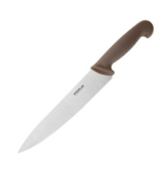 Couteau de cuisinier Hygiplas marron 215mm