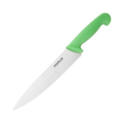 Couteau de cuisinier Hygiplas vert 215mm