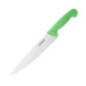 Couteau de cuisinier Hygiplas vert 215mm