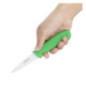 Couteau d'office Hygiplas vert 90mm