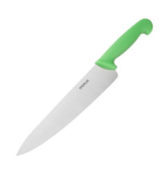 Couteau de cuisinier Hygiplas vert 255mm