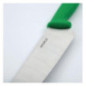 Couteau de cuisinier Hygiplas vert 255mm