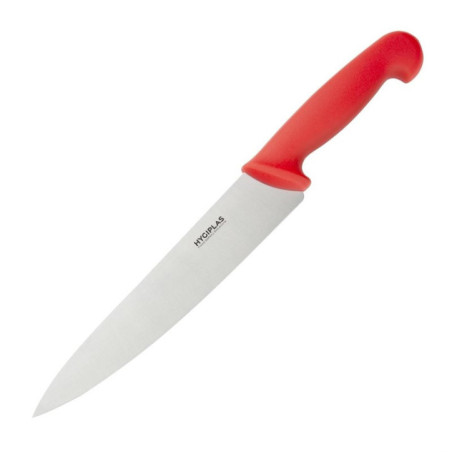 Couteau de cuisinier Hygiplas rouge 215mm