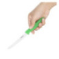 Couteau à tomates denté Hygiplas vert 100mm