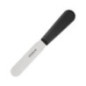 Couteau spatule à lame droite Hygiplas noir 100mm