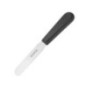 Couteau spatule à lame droite Hygiplas noir 100mm