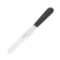 Couteau spatule à lame droite Hygiplas noir 150mm