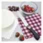 Couteau spatule coudé Hygiplas noir 190mm