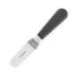 Couteau spatule coudé Hygiplas noir 100mm