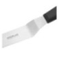 Couteau spatule coudé Hygiplas noir 100mm